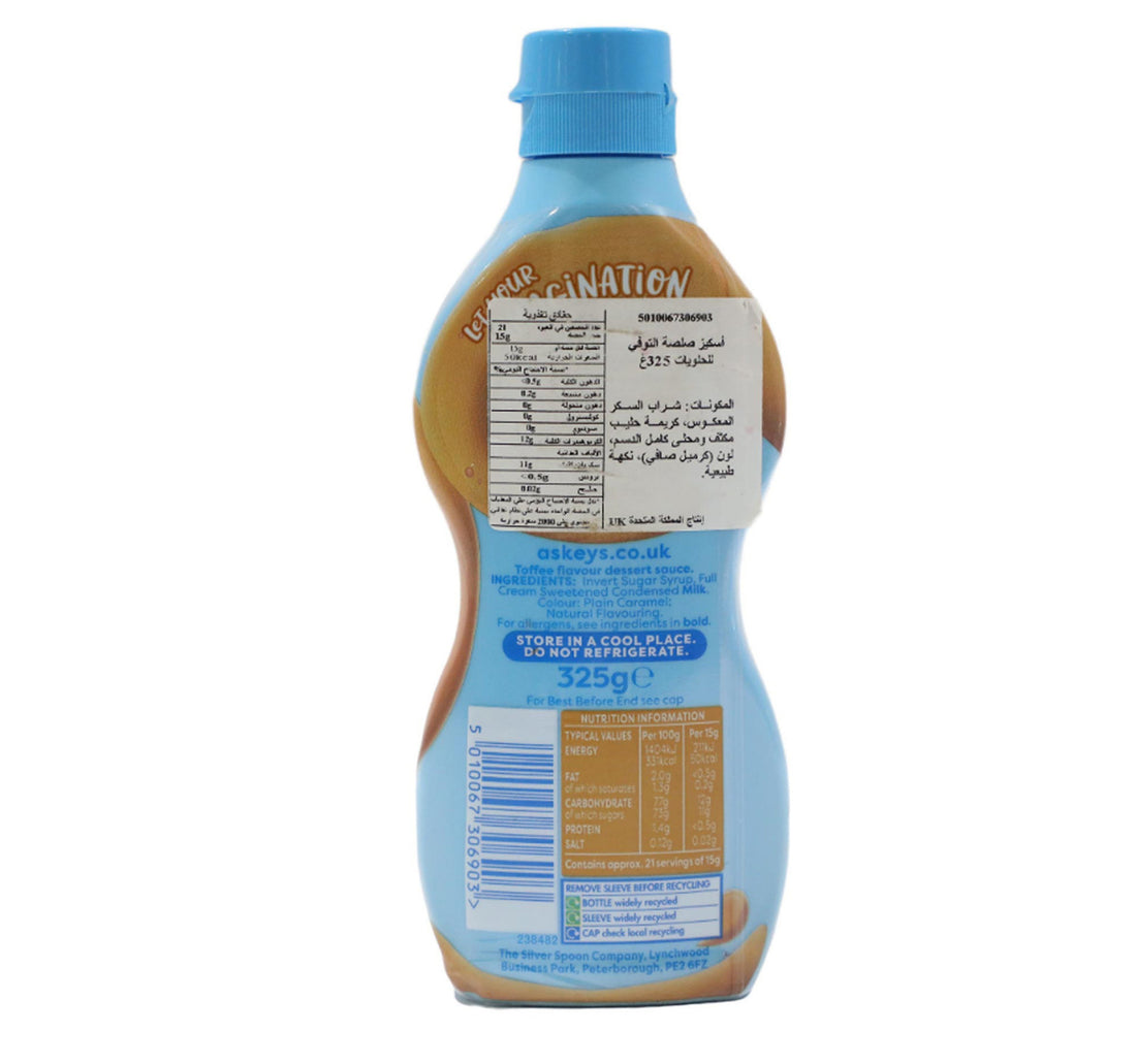 Askeys Treat Toffee Flavour Topping 325 g