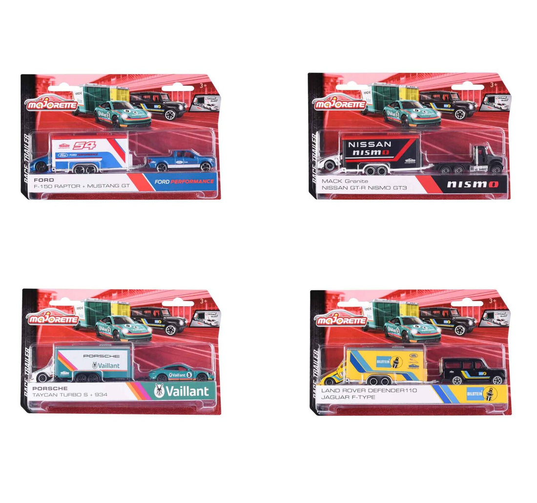 Majorette Race Trailer, 1 pc Assorted, 212053111