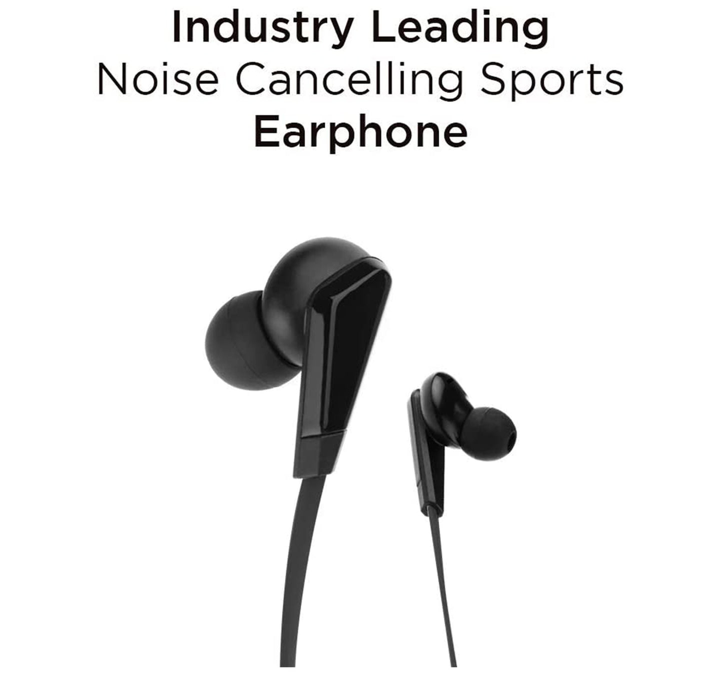 Lenovo HE01 Neckband Earphone Black