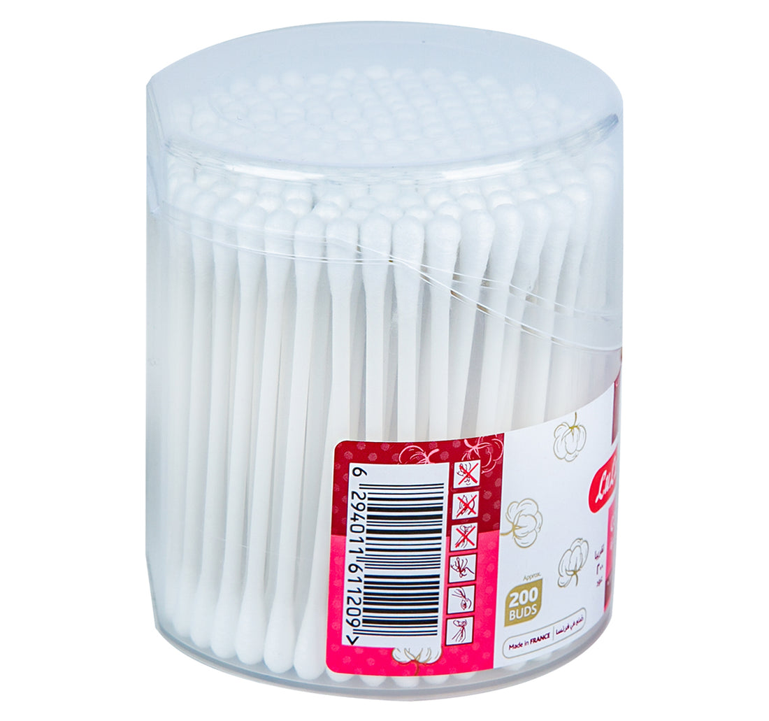 LuLu White Cotton Buds 200 pcs