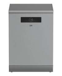 Beko Dish Washer, 15 Place Settings, Fingerprint-free Stainless Steel, BDEN38523XQ