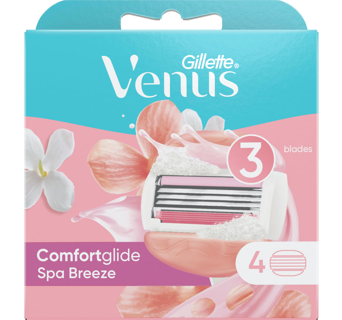 Gillette Venus Spa Breeze Women's Razor Blade Refills 4 pcs