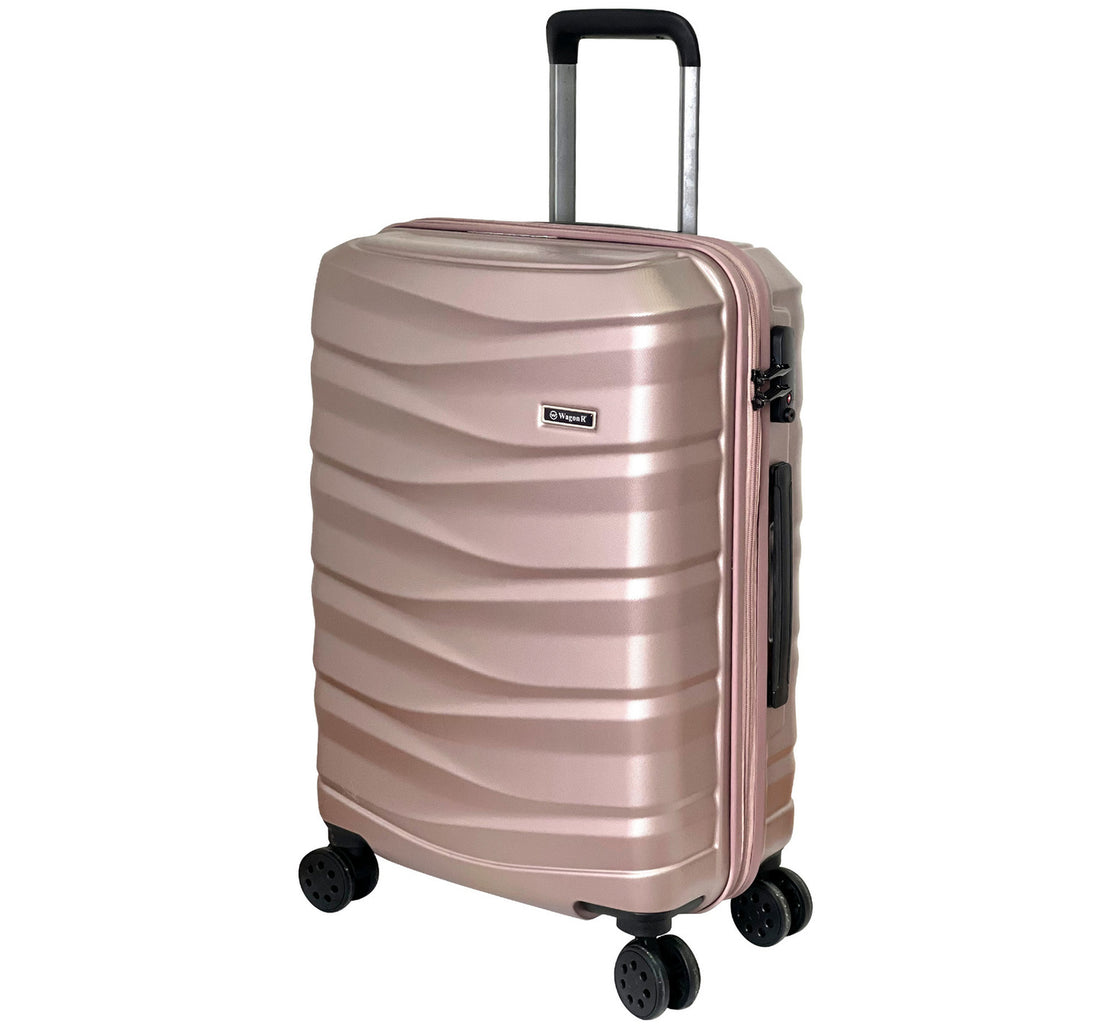 Wagon R Azzurro 4 Wheel Hard Trolley, 24 inches, Assorted