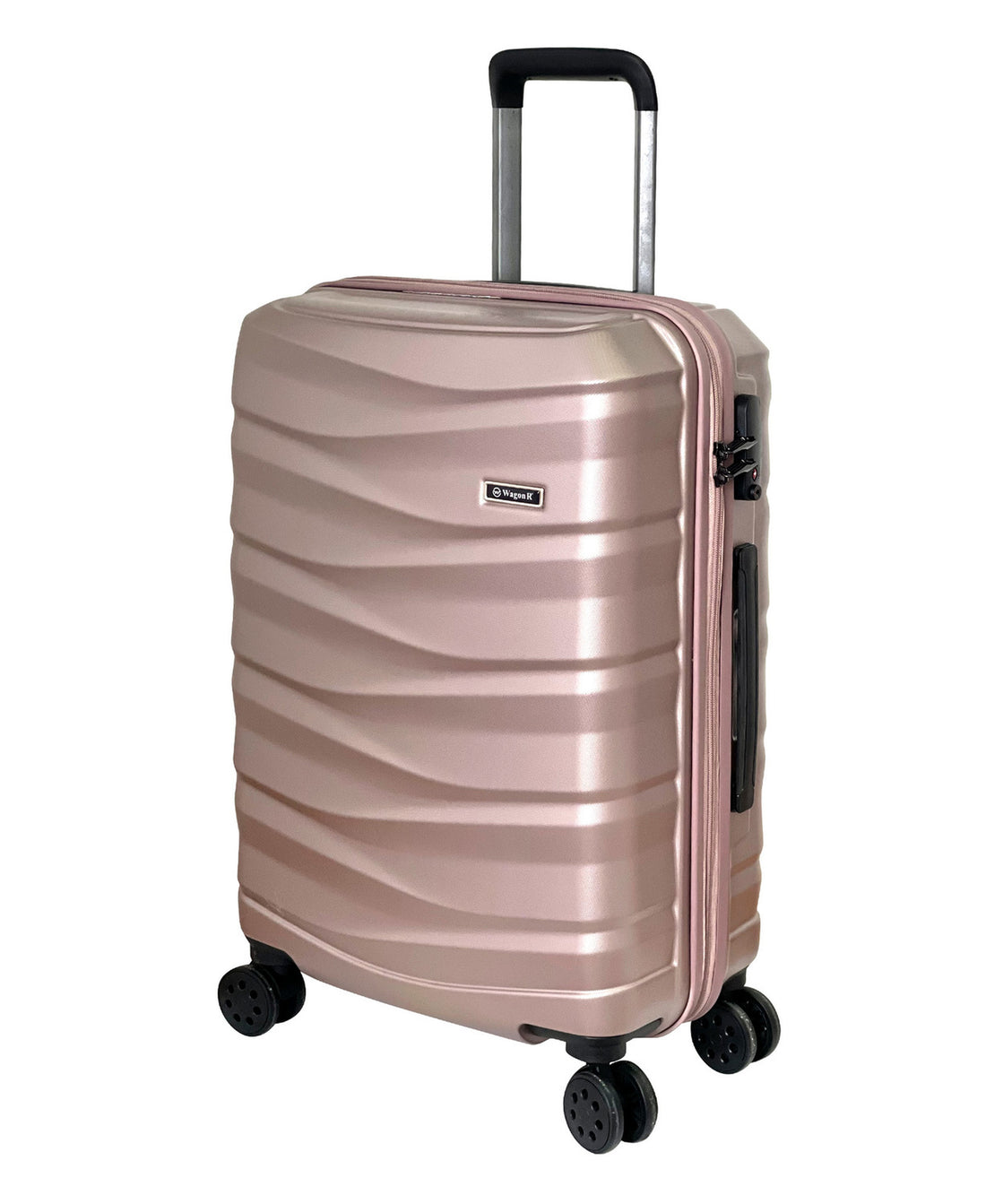 Wagon R Azzurro 4 Wheel Hard Trolley, 24 inches, Assorted