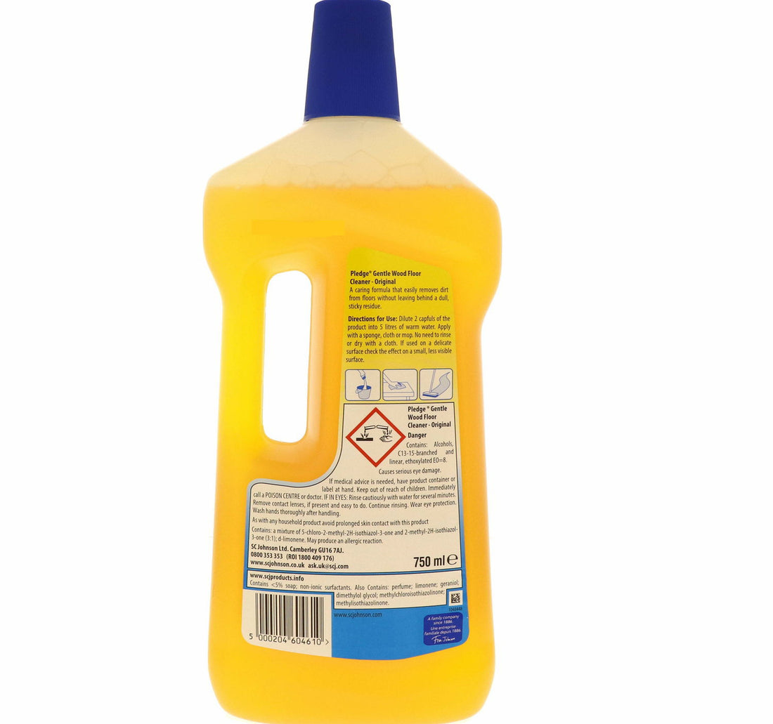Pledge Gentle Wood Floor Cleaner Original 750 ml