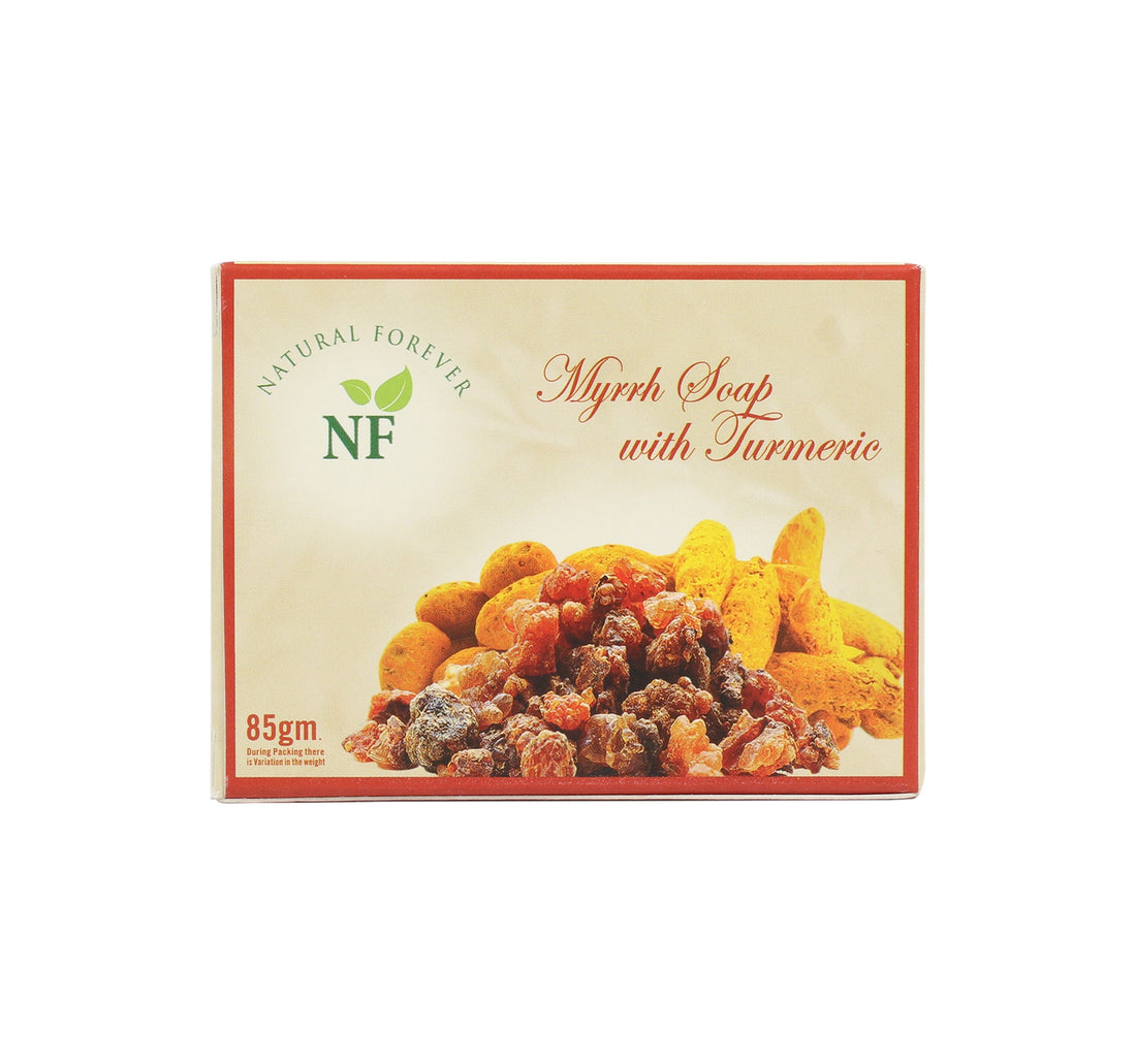 Natural Forever Myrrh Soap With Turmeric 85 g