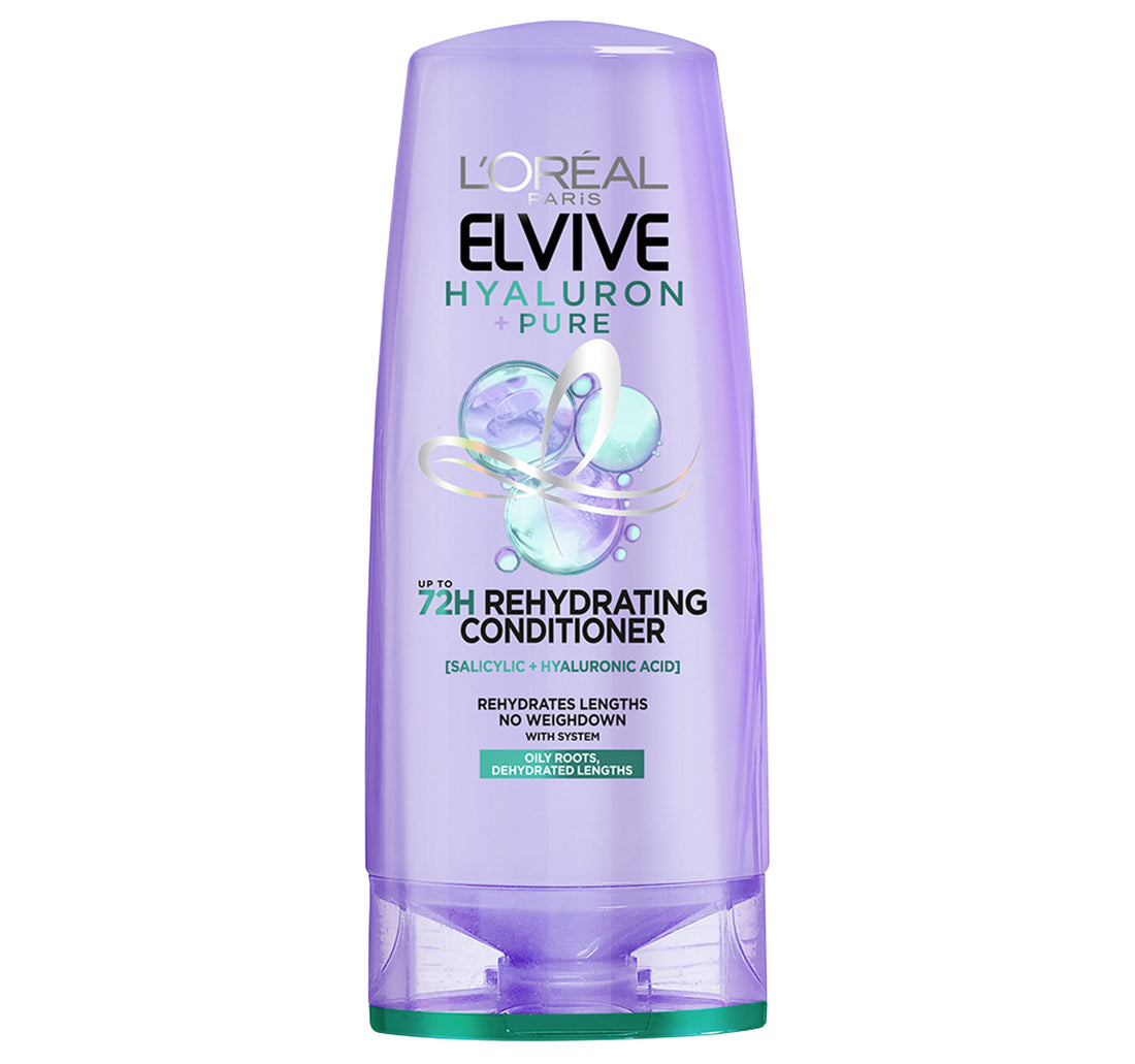 L'Oreal Paris Elvive Hyaluron Pure 72H Rehydrating Conditioner 200 ml