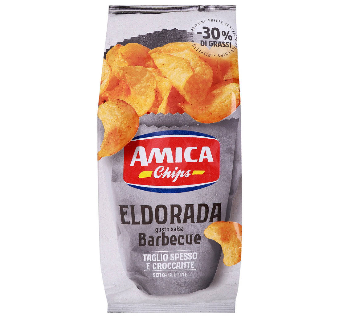 Amica Chips Eldorada Barbecue Salsa Potato Chips 130 g