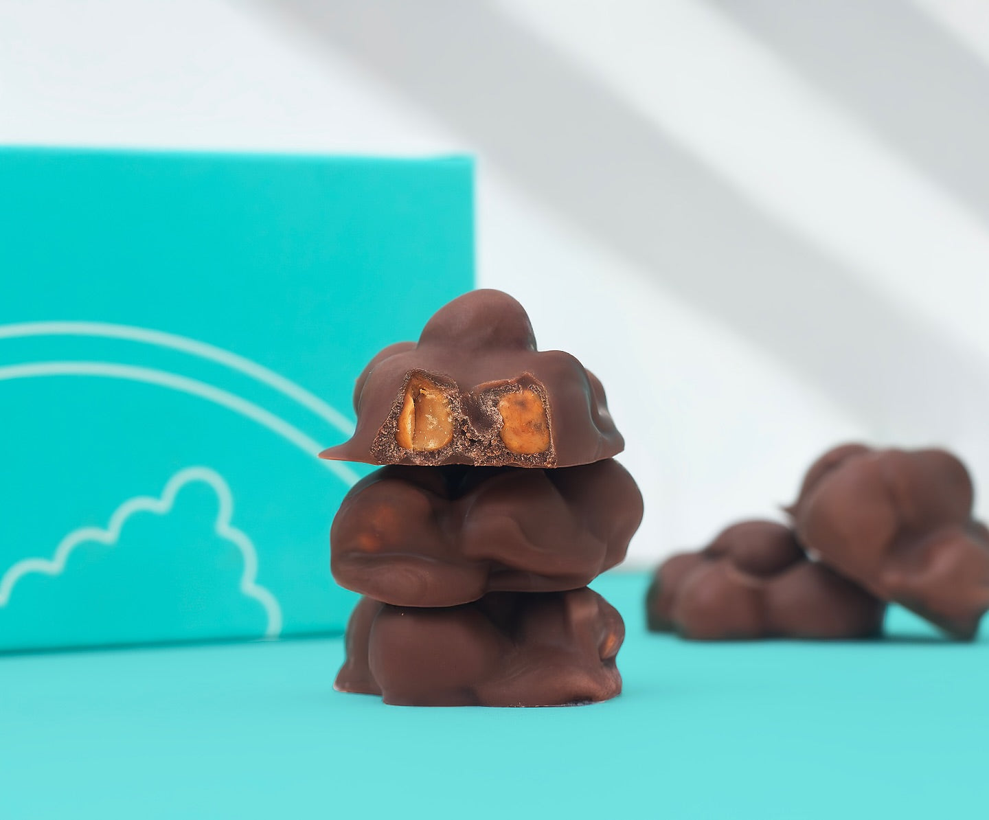 Hazelnut chocolate truffle