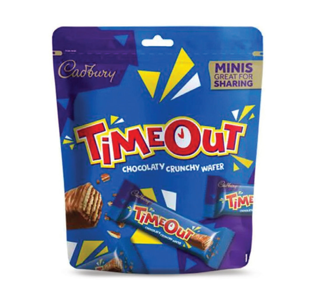 Cadbury Chocolaty Time Out Crunchy Wafer Value Pack 247.2 g