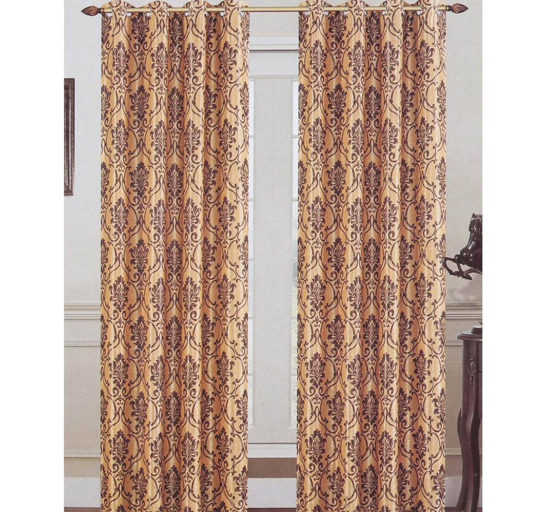 Maple Leaf Window Curtain 140x260cm BO Assorted