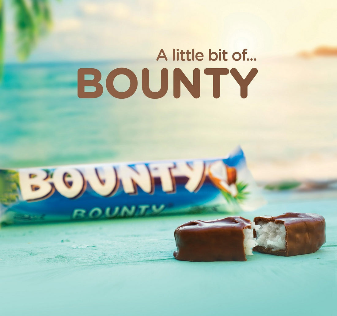 Bounty Milk Chocolate Bars 57 g x 5 pcs