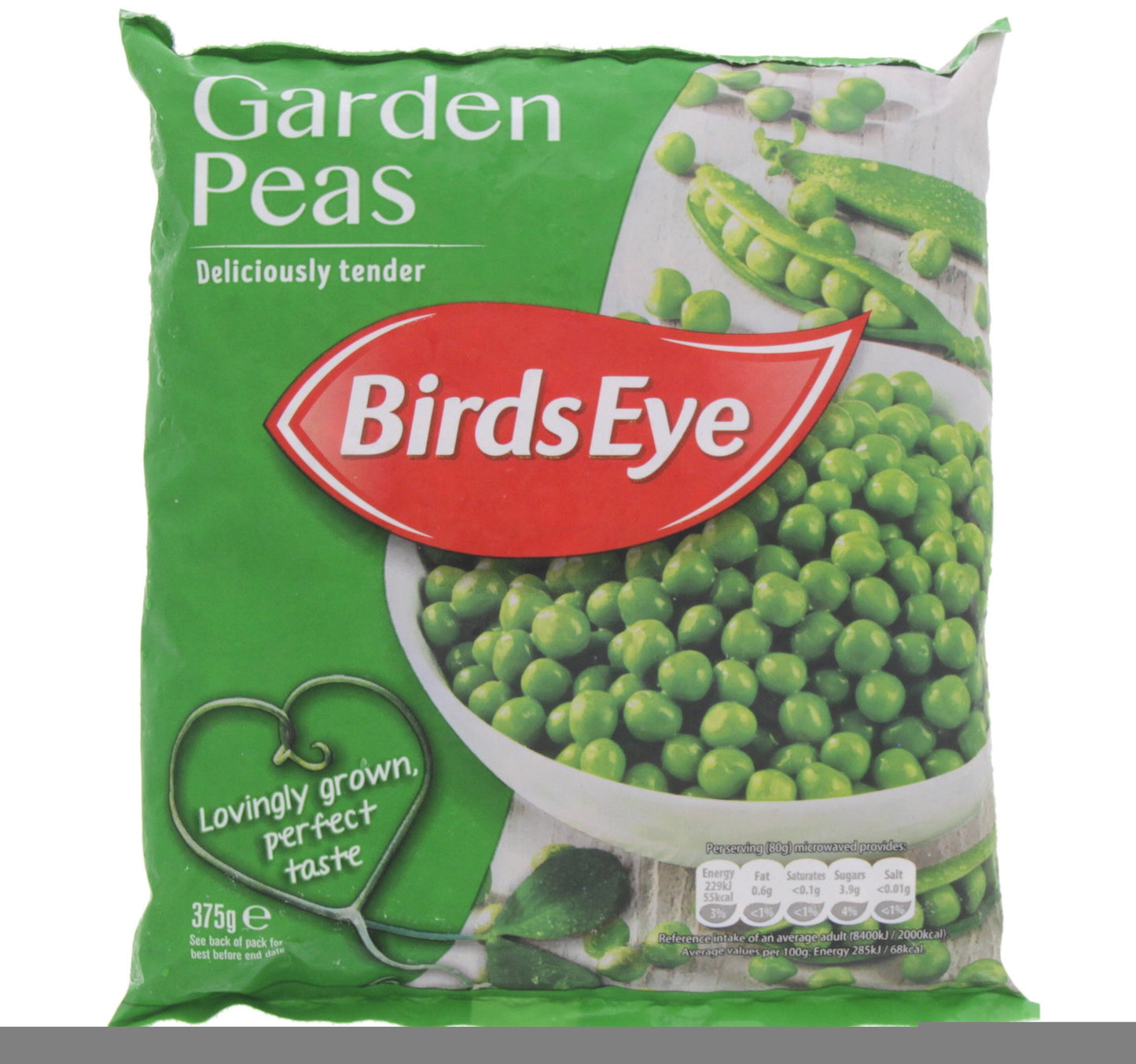 Birds Eye Garden Peas 375 g