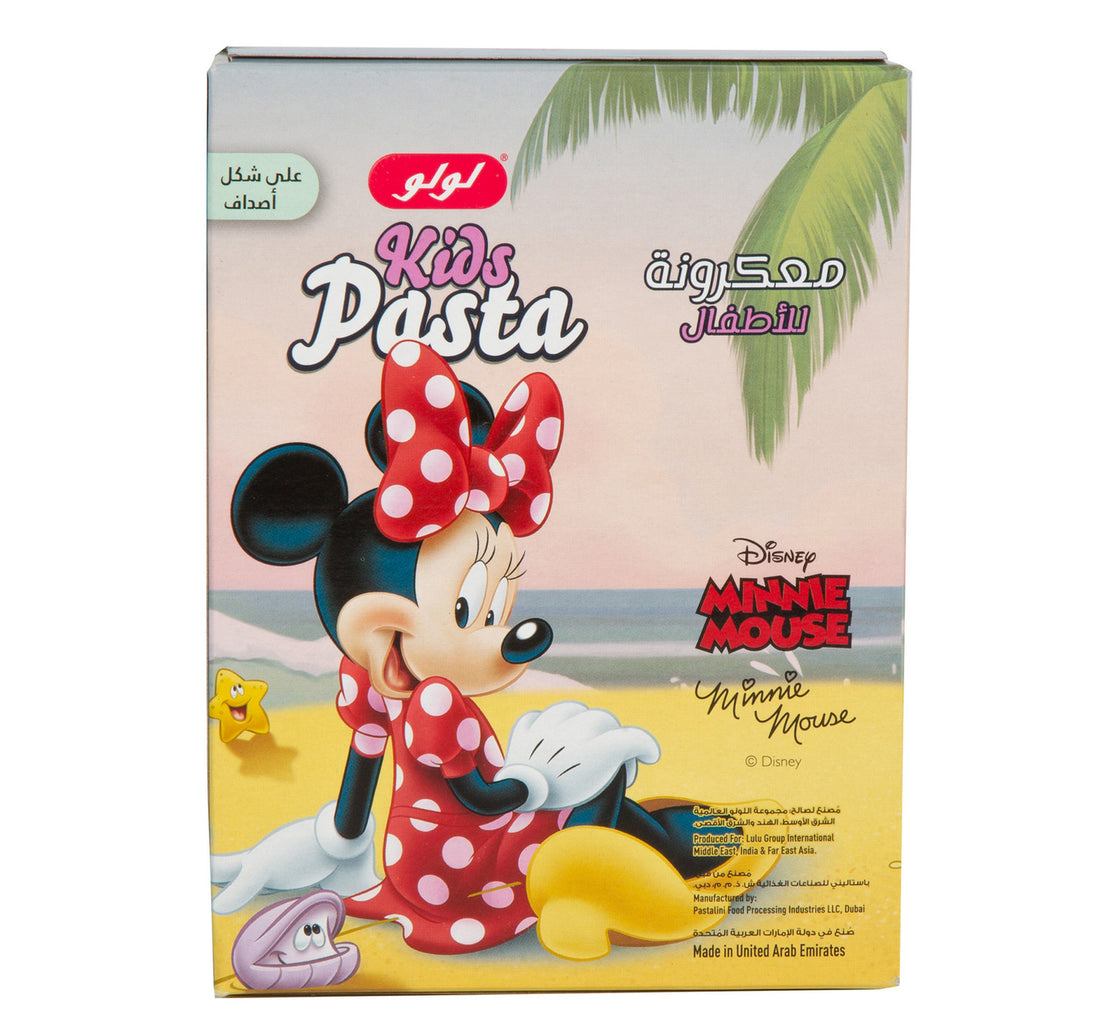 LuLu Minnie Mouse Shell Kids Pasta 400 g