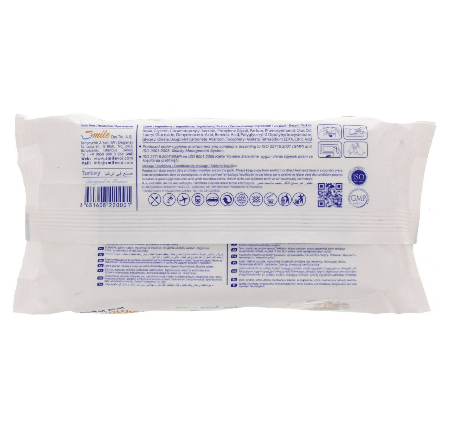 Voi Baby Wet Wipes Pure Chamomile 1 pkt 72 pcs
