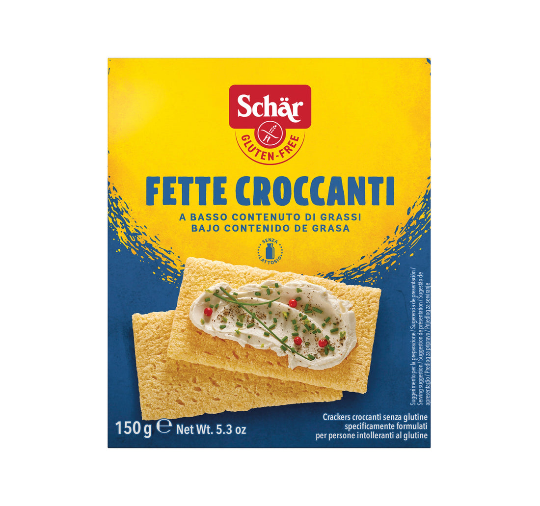 Schar Fette Croccanti Gluten Free Cracker 150 g