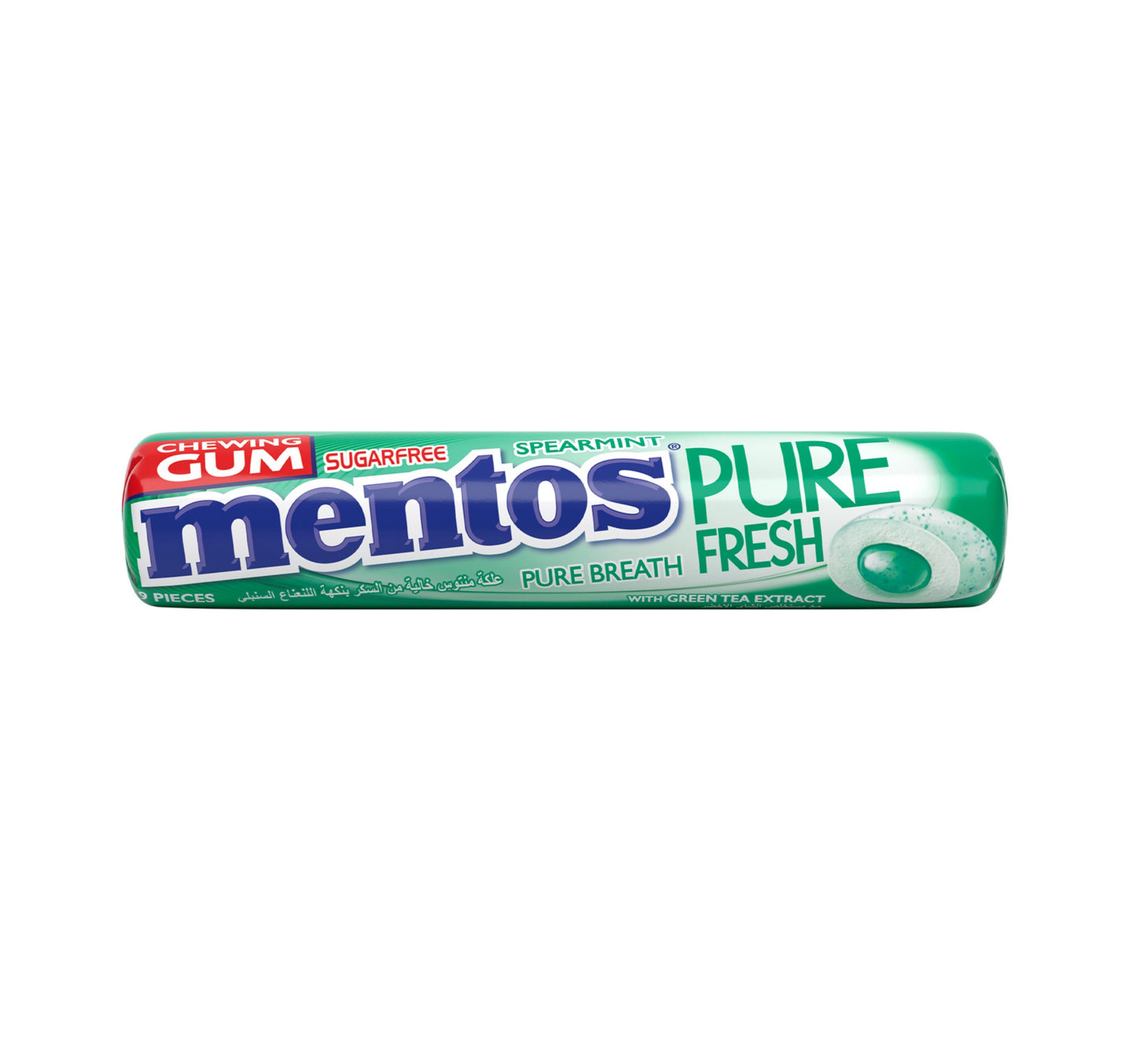 Mentos Pure Fresh Sugar Free Spearmint Chewing Gum 15.75 g