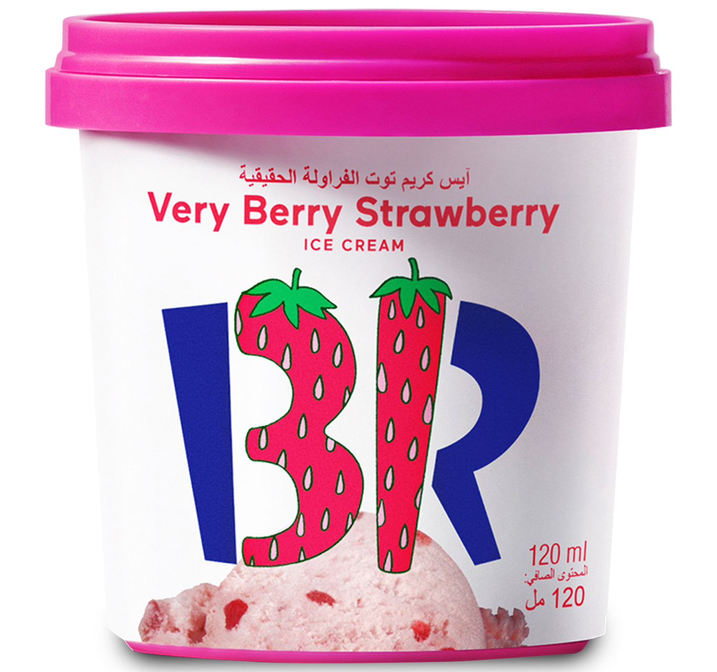 Baskin Robbins Very Berry Strawberry Ice Cream 120 ml