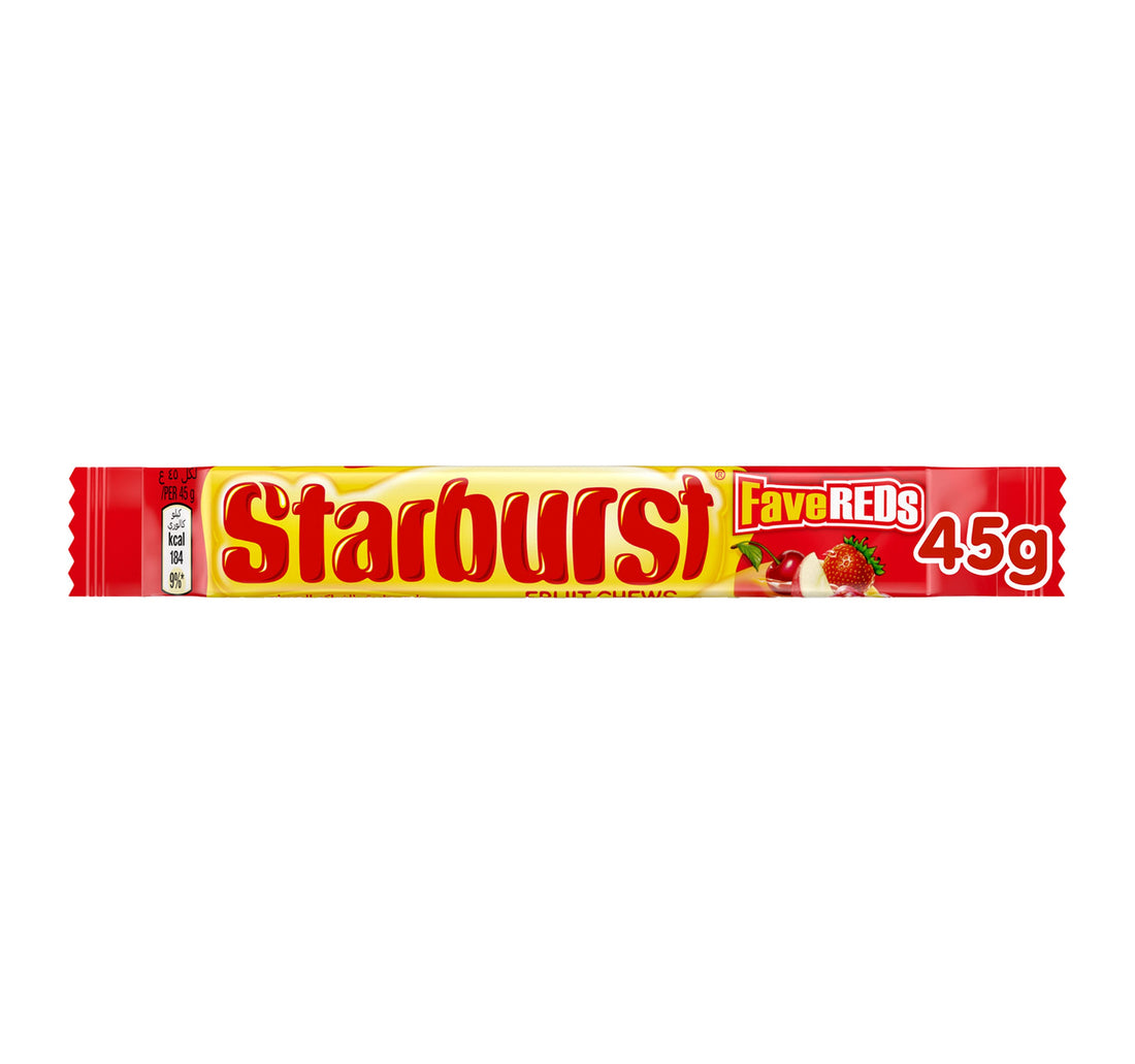 Starburst Fave Reds Fruit Chews Candy 45 g