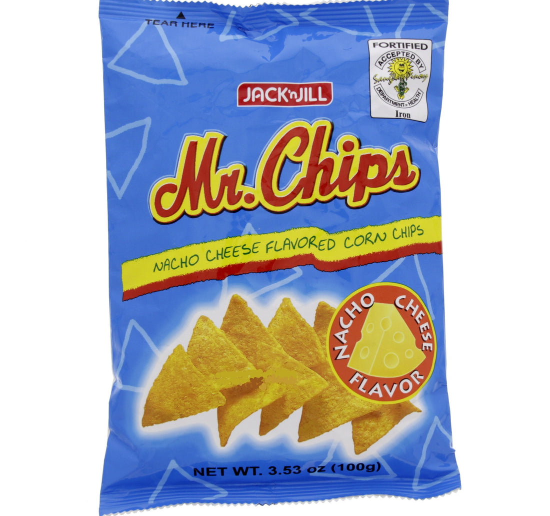 Jack 'n Jill Mr. Chips Cheese Flavored Corn Chips 100 g