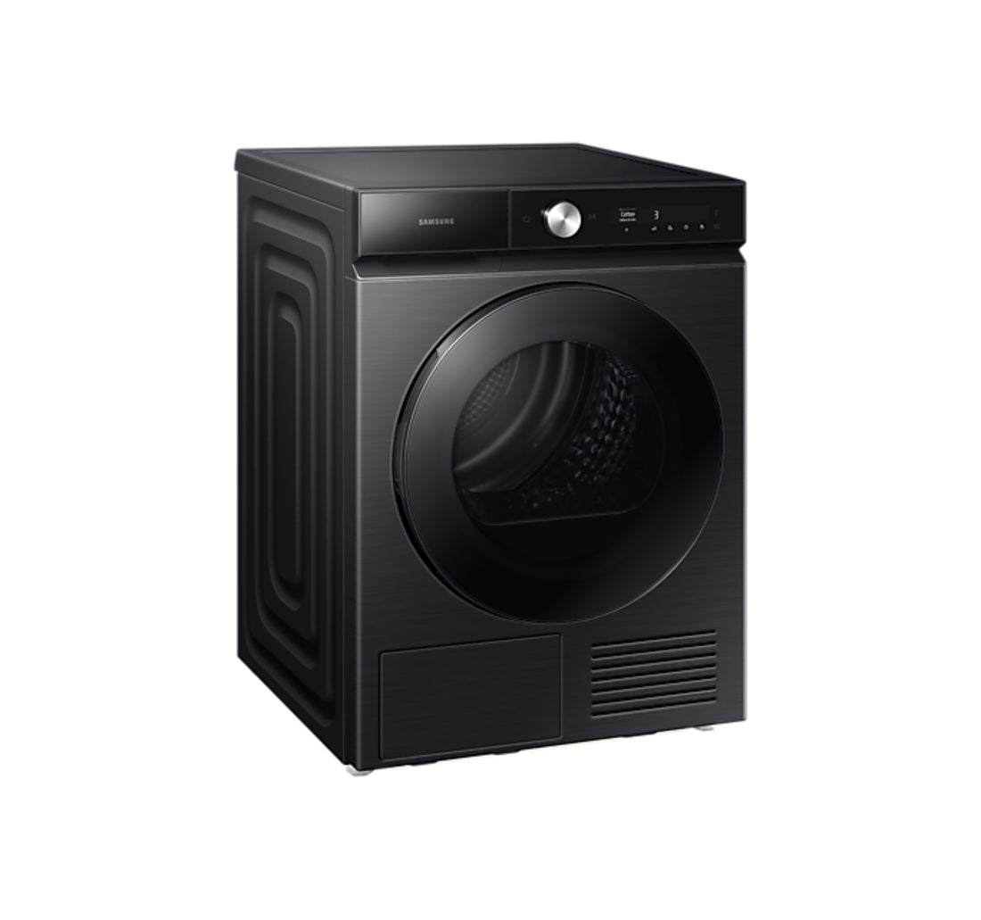 Samsung Dryer with AI Dry, 9 Kg, Black, DV90BB9440GBGU