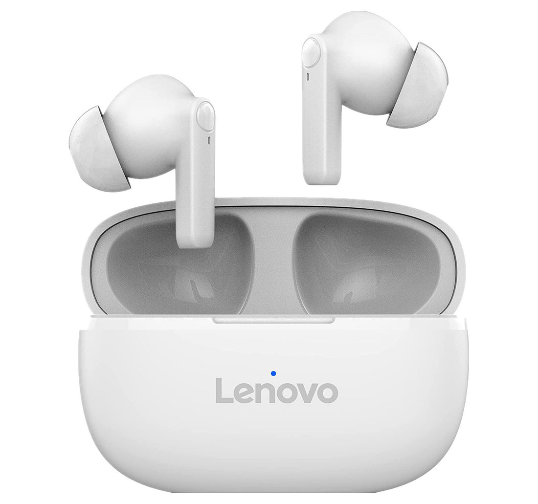 Lenovo HT05 True Wireless Earbuds, White