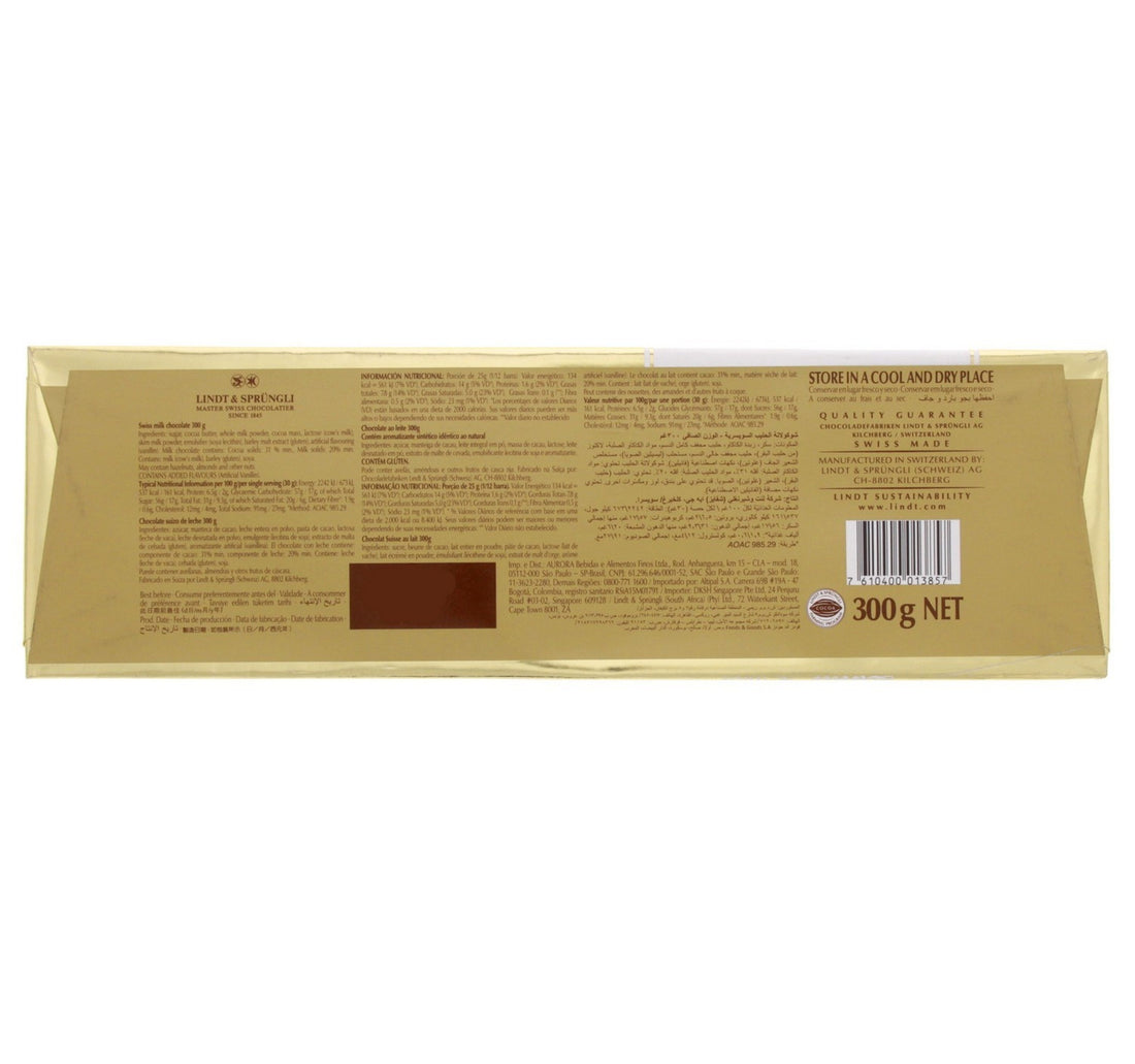 Lindt Swiss Milk Chocolate 300 g