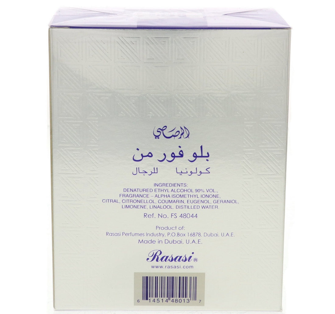 Rasasi Blue For Men Eau De Toilette 100 ml