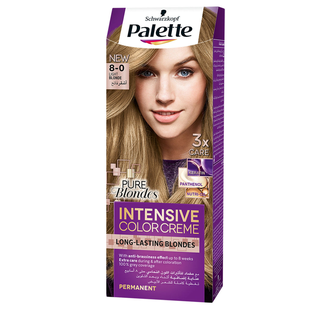 Palette Intensive Color Creme 8-0 Light Blonde 1 pkt
