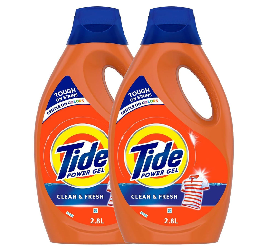 Tide Automatic Power Gel Clean & Fresh 2 x 2.8 Litres