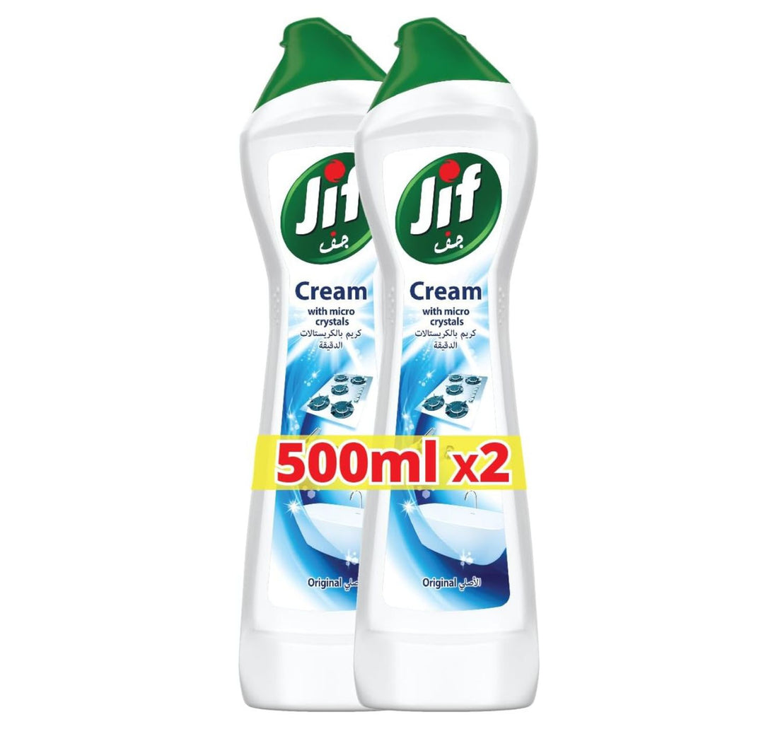 Jif Cream Cleaner Original Value Pack 2 x 500 ml