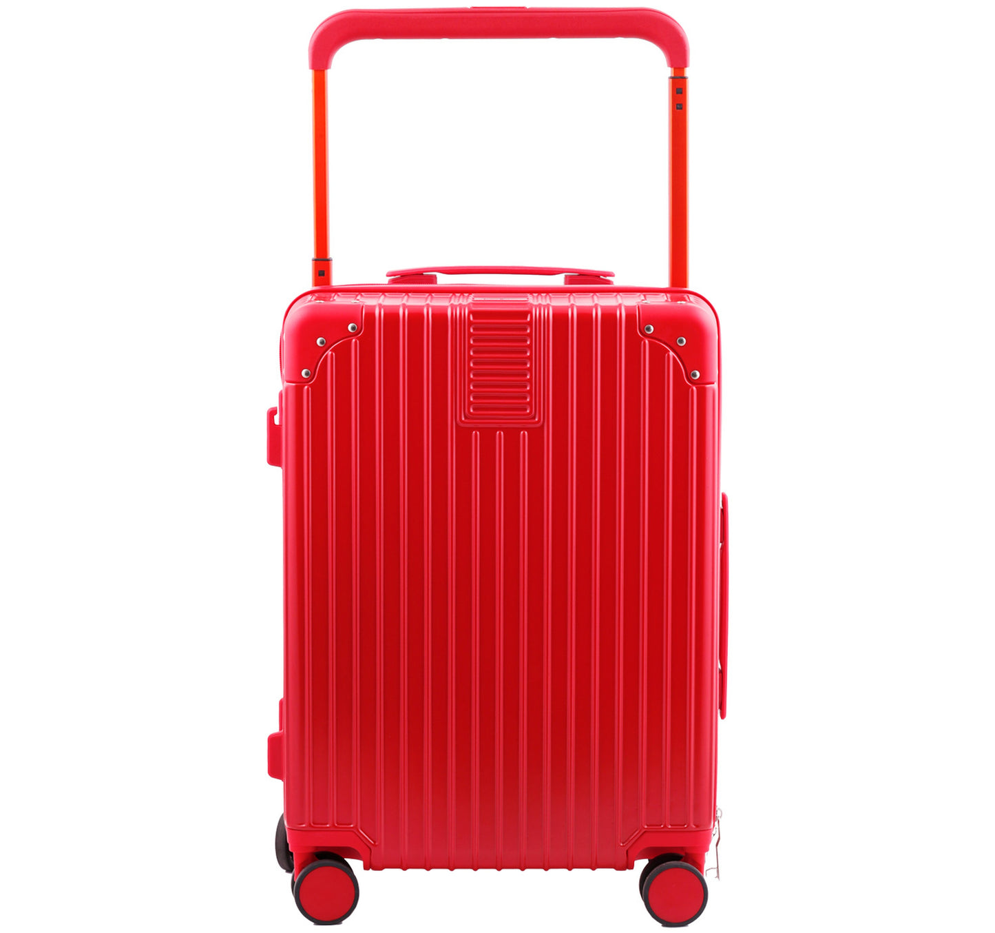 Traveller 4 Double Wheel Aluminum Hard Trolley, 20 inches, Assorted, TR3394