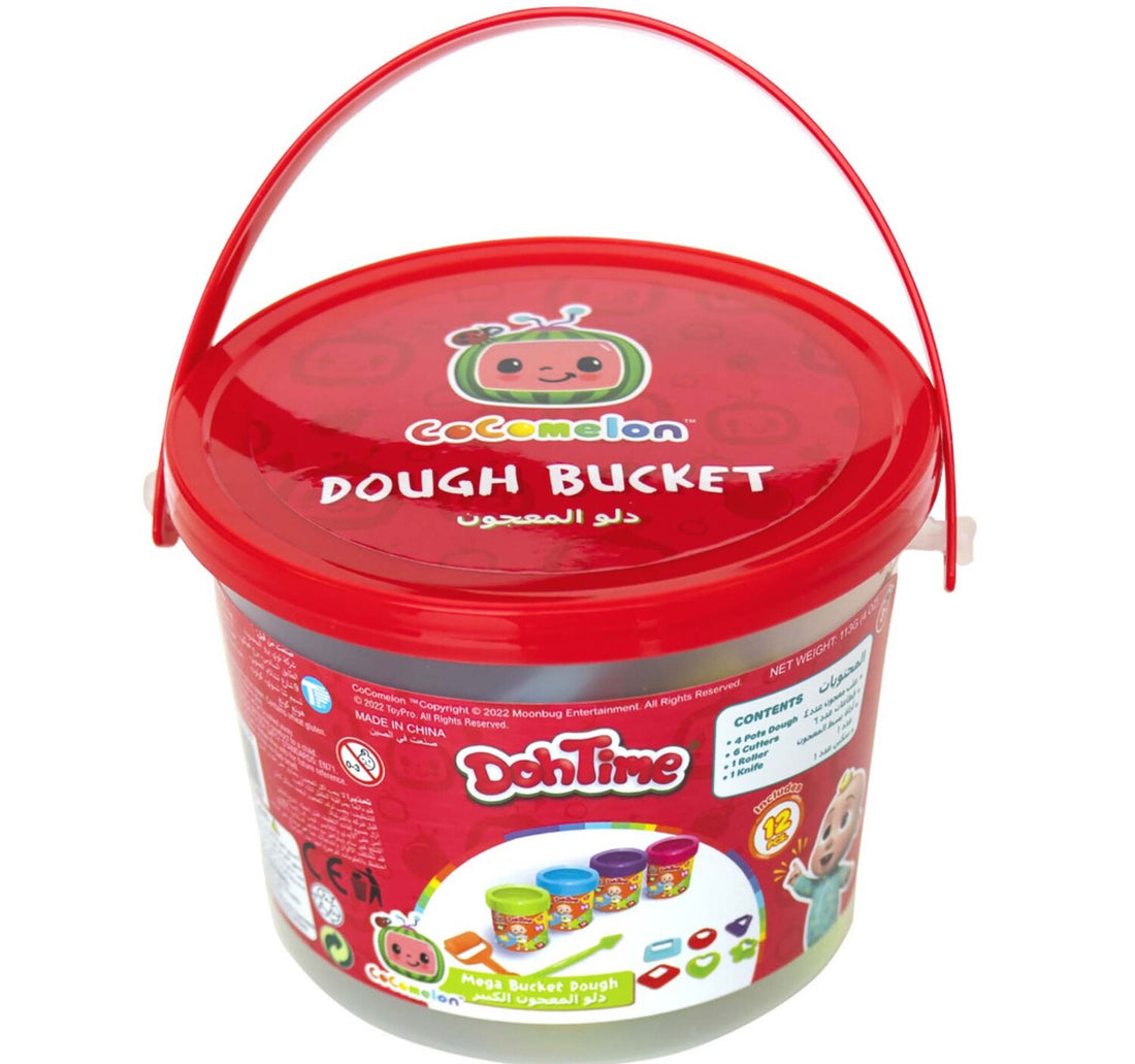 Cocomelon Mega Dough Bucket TP101582 Assorted Colours