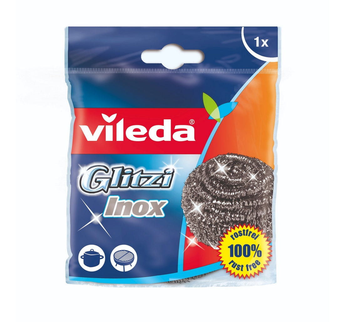 Vileda Inox Dish Washing Metallic Scourer 1 pc