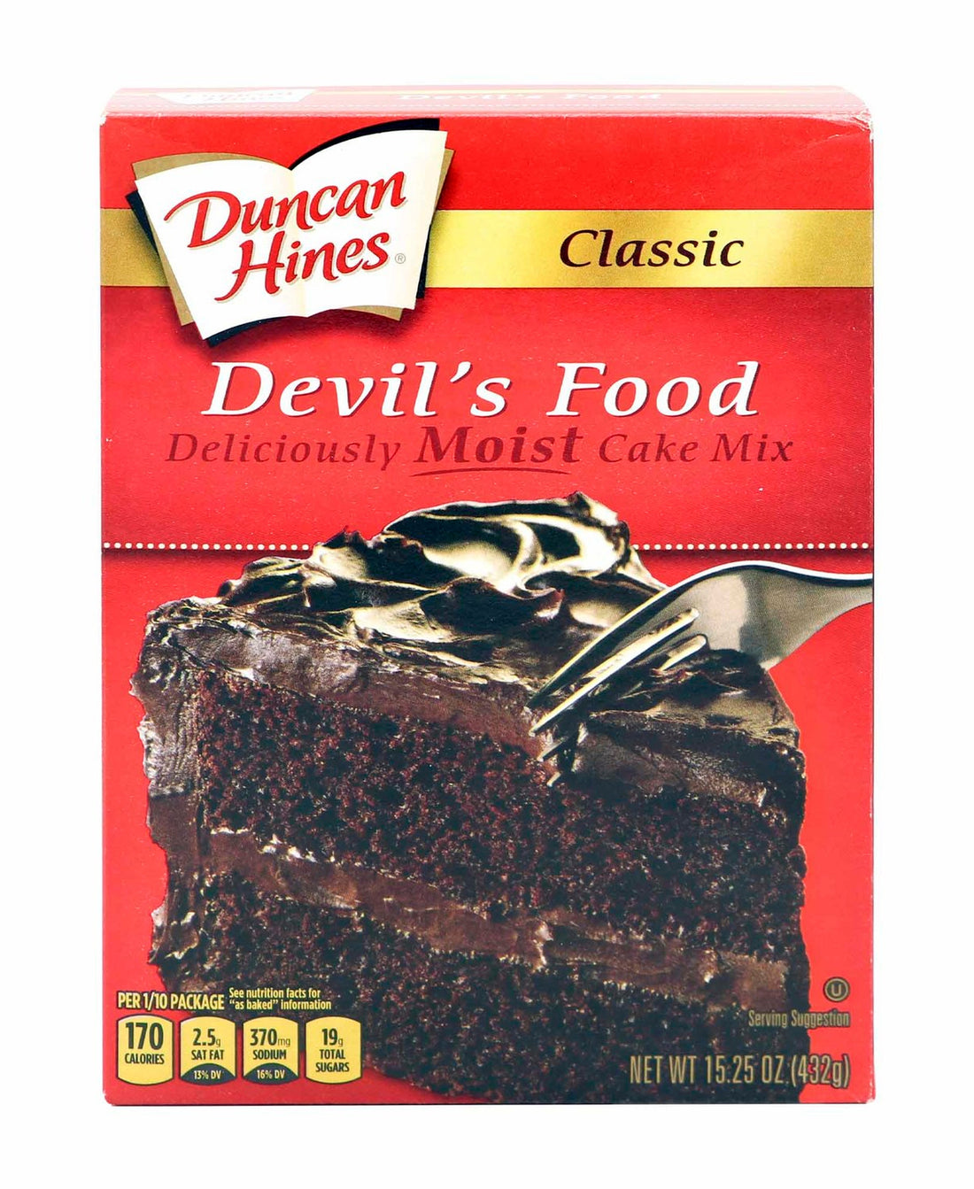 Duncan Hines Classic Moist Cake Mix 432 g