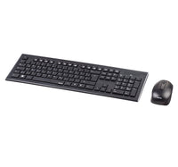 Hama Cortino Wireless QWERTY Keyboard/Mouse Set, D3182664