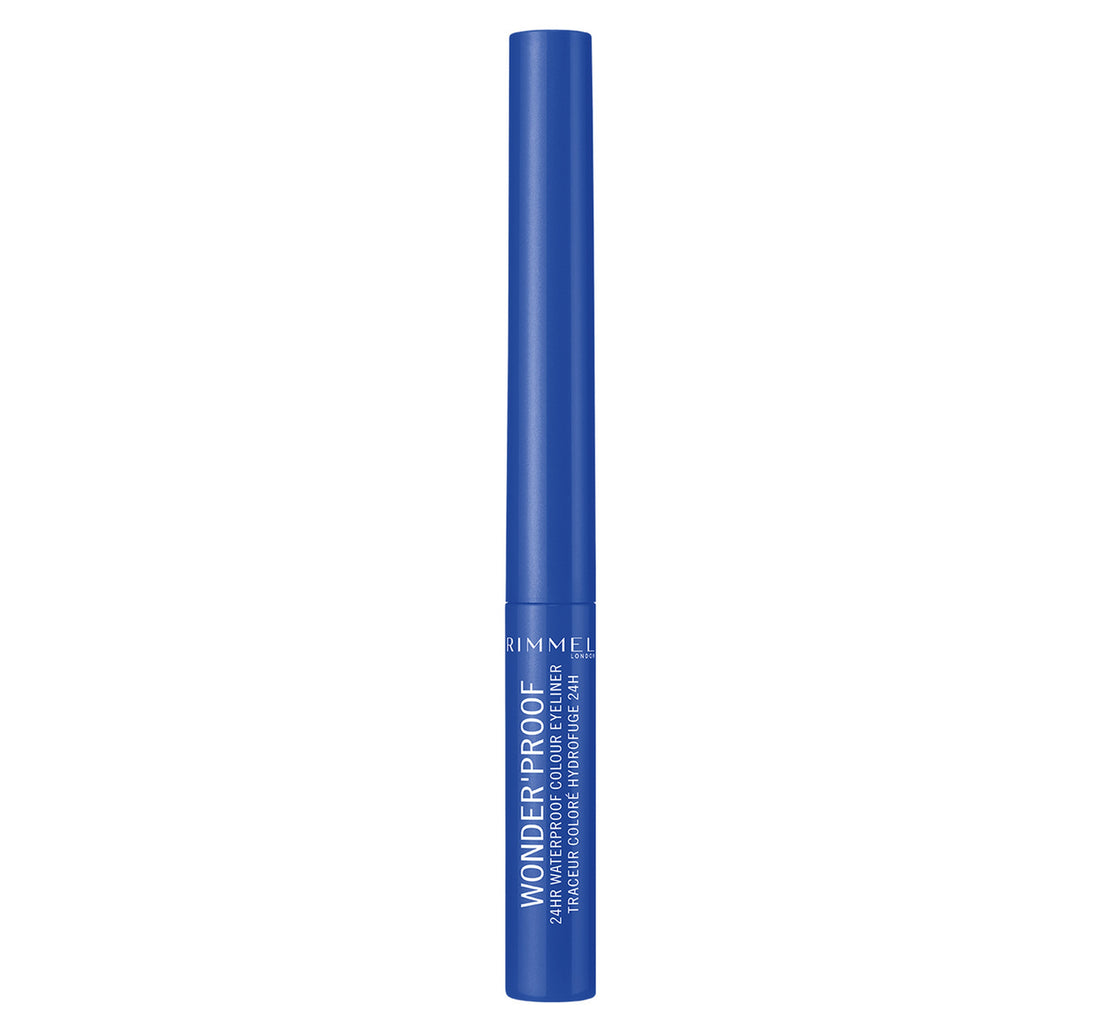 Rimmel London Wonder'Proof 24hr Waterproof Colour Eyeliner, 05 Pure Blue, 1.4 ml