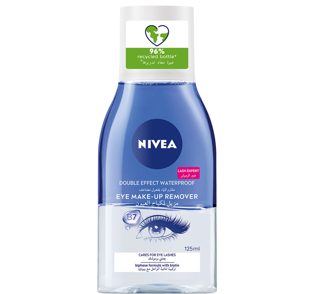 Nivea Double Effect Eye Makeup Remover 125 ml