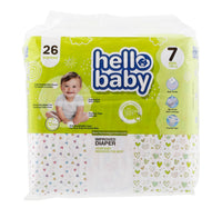 Hello Baby Jumbo Improved Diaper Size 7 XXXL +20kg 26 pcs