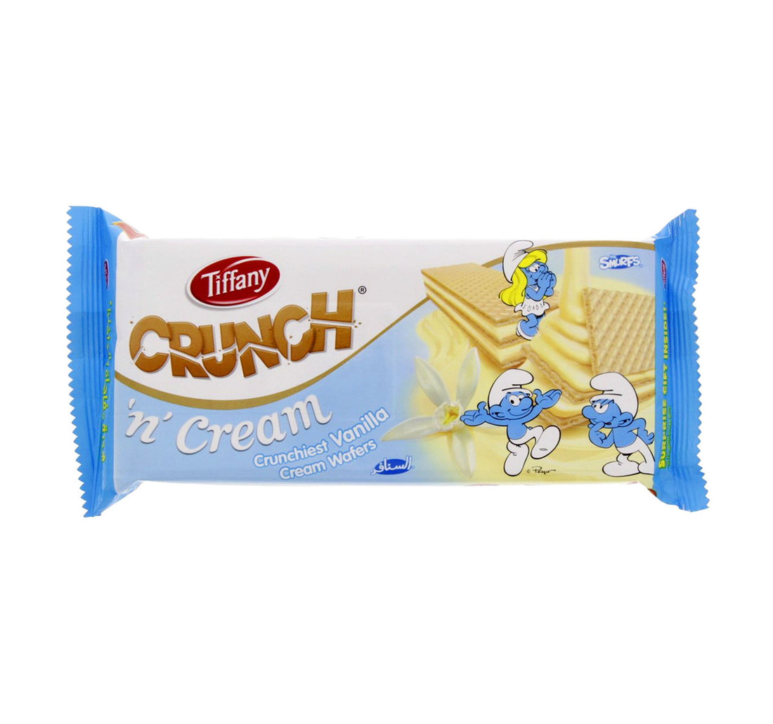 Tiffany Crunch 'n' Cream Vanilla Cream Wafers 65 g