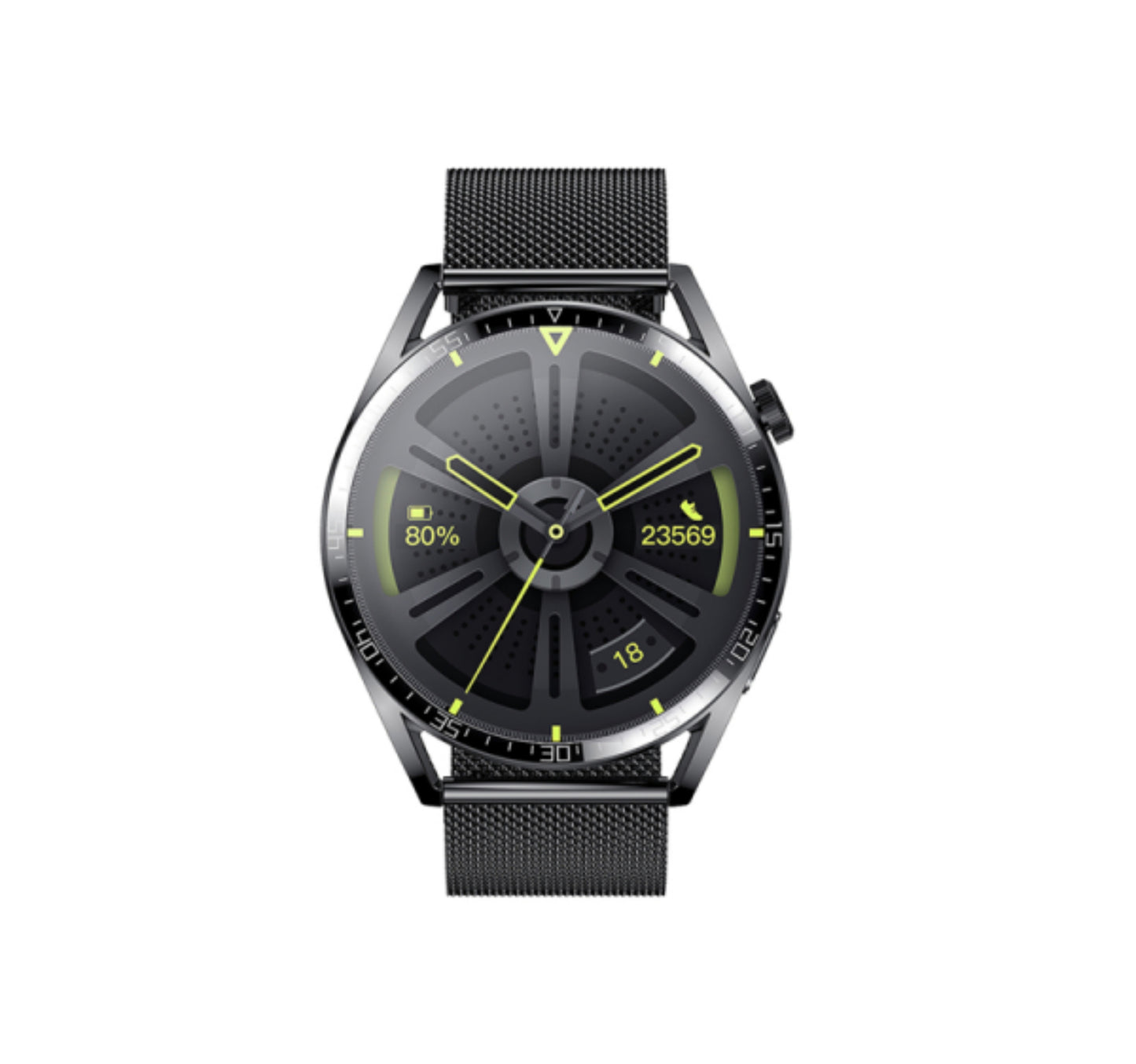 Wiwu Smartwatch Pro, 1.3", Black, SW-02