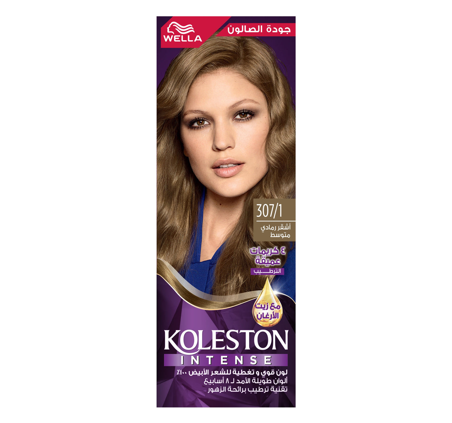 Koleston Intense Medium Ash Blonde 307/1 1 pkt