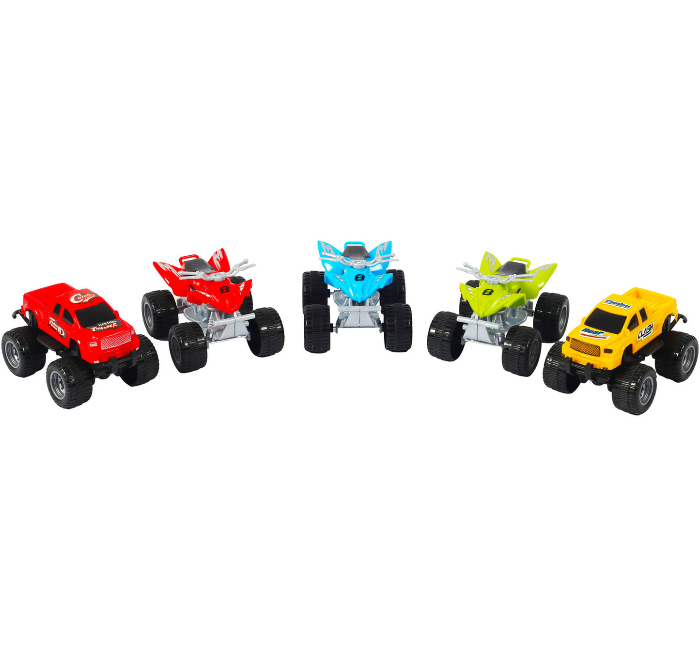 Skid Fusion Free Wheel Mini Car 5pcs M13