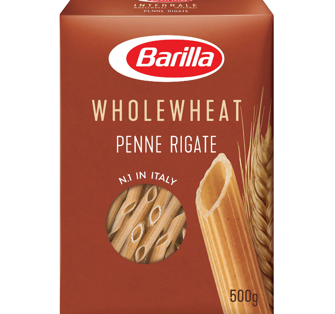 Barilla Whole Wheat Penne Rigate Pasta 500 g