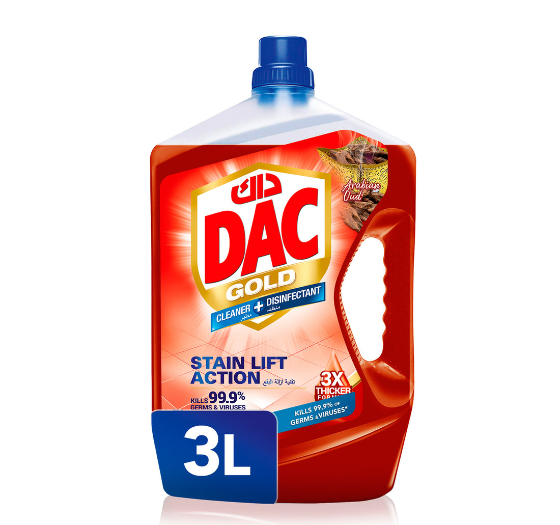 داك جولد مطهر ومنظف سائل متعدد الاستخدامات برائحة العود، 3 لترات