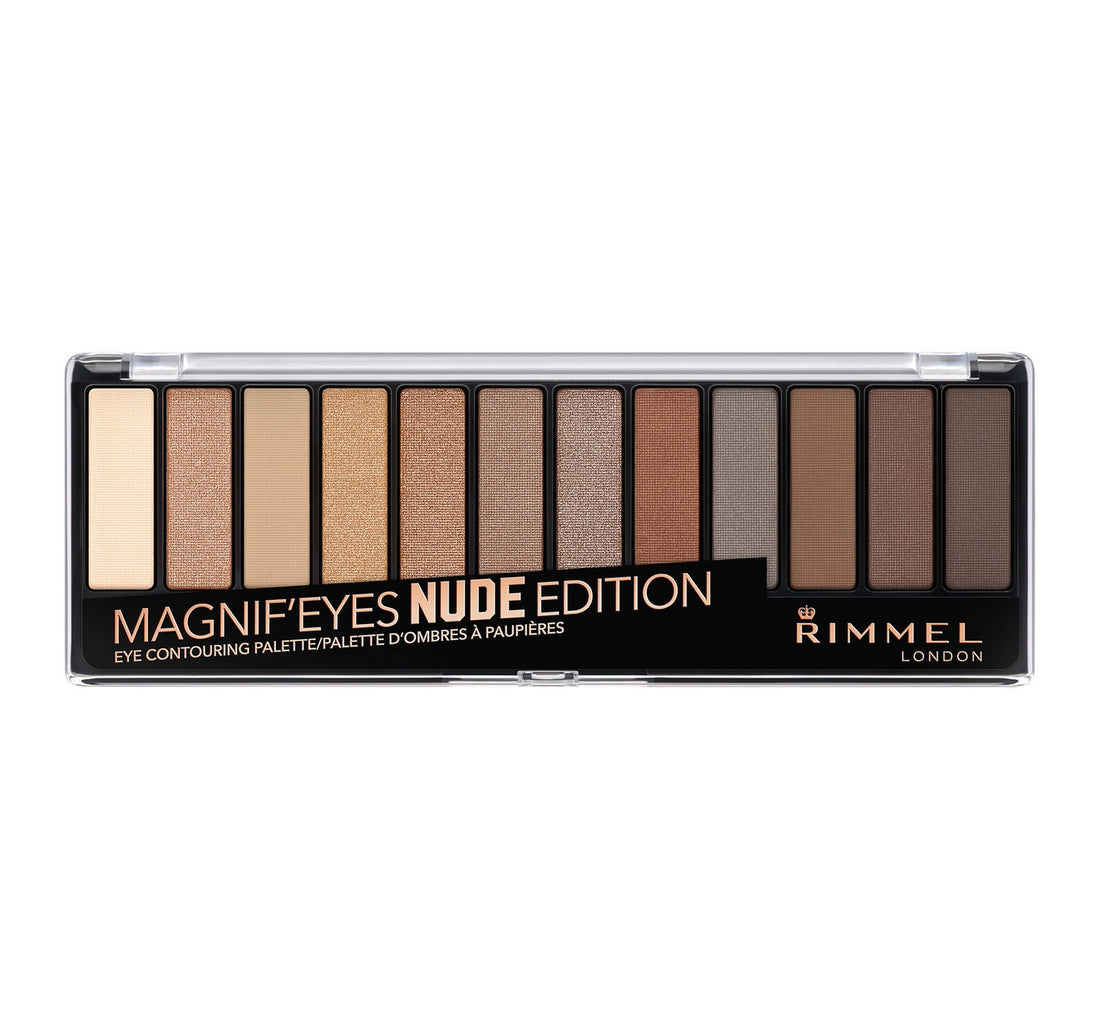 Rimmel London Magnif'Eyes Eye Contouring Palette- Nude Edition 1pc