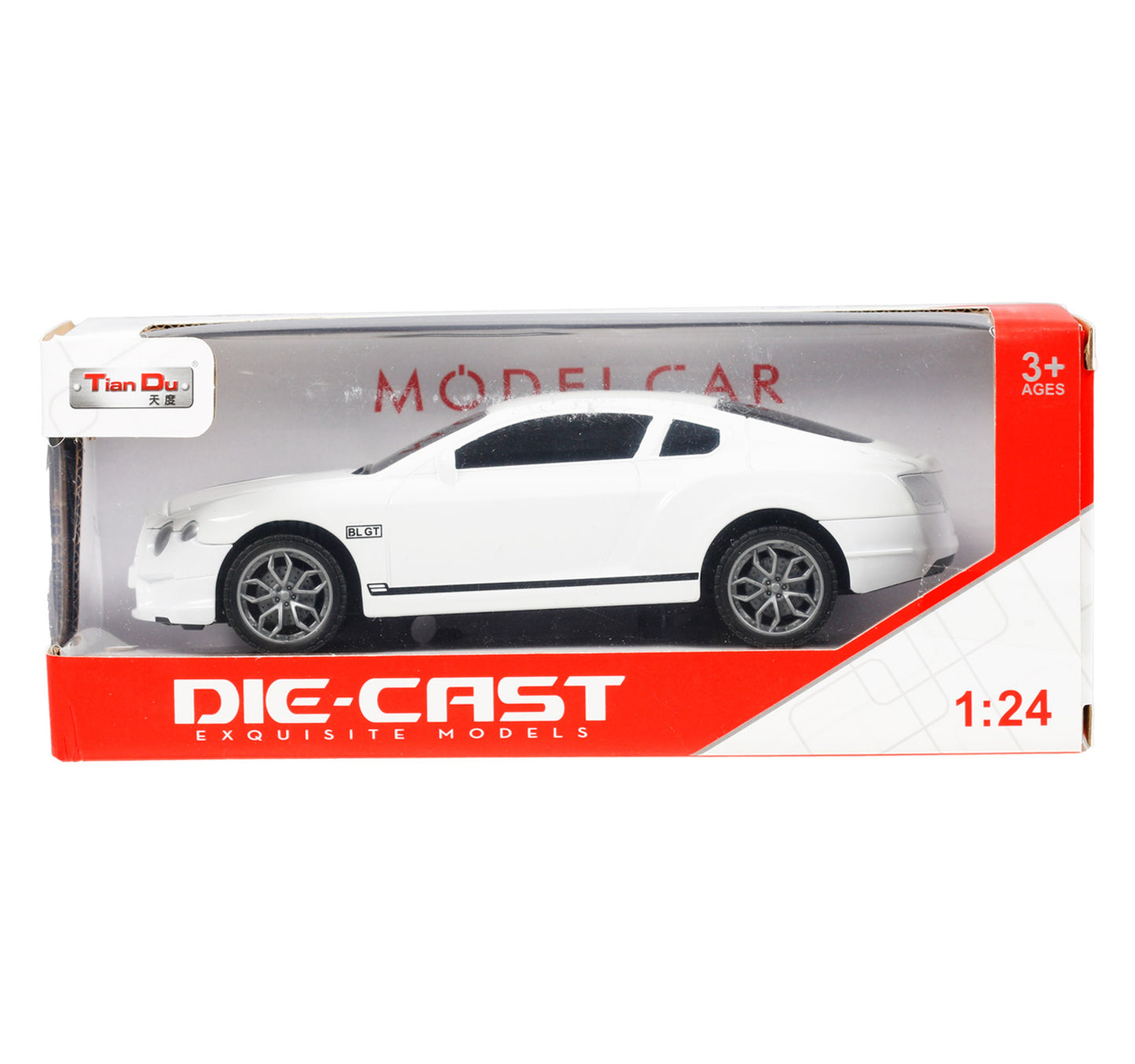 Skid Fusion 1:24 Scale Die-Cast Model Car, D2402 1