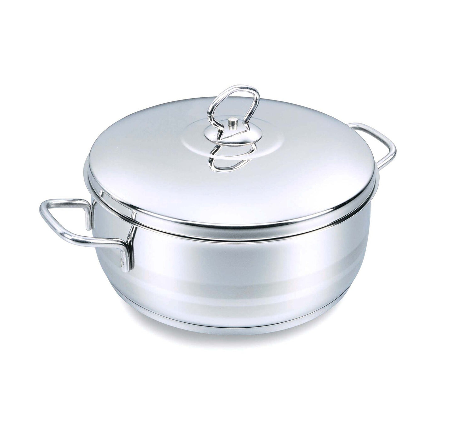 Korkmaz Astra Stainless Steel Casserole, 3.6 Ltr, 24x8 cm