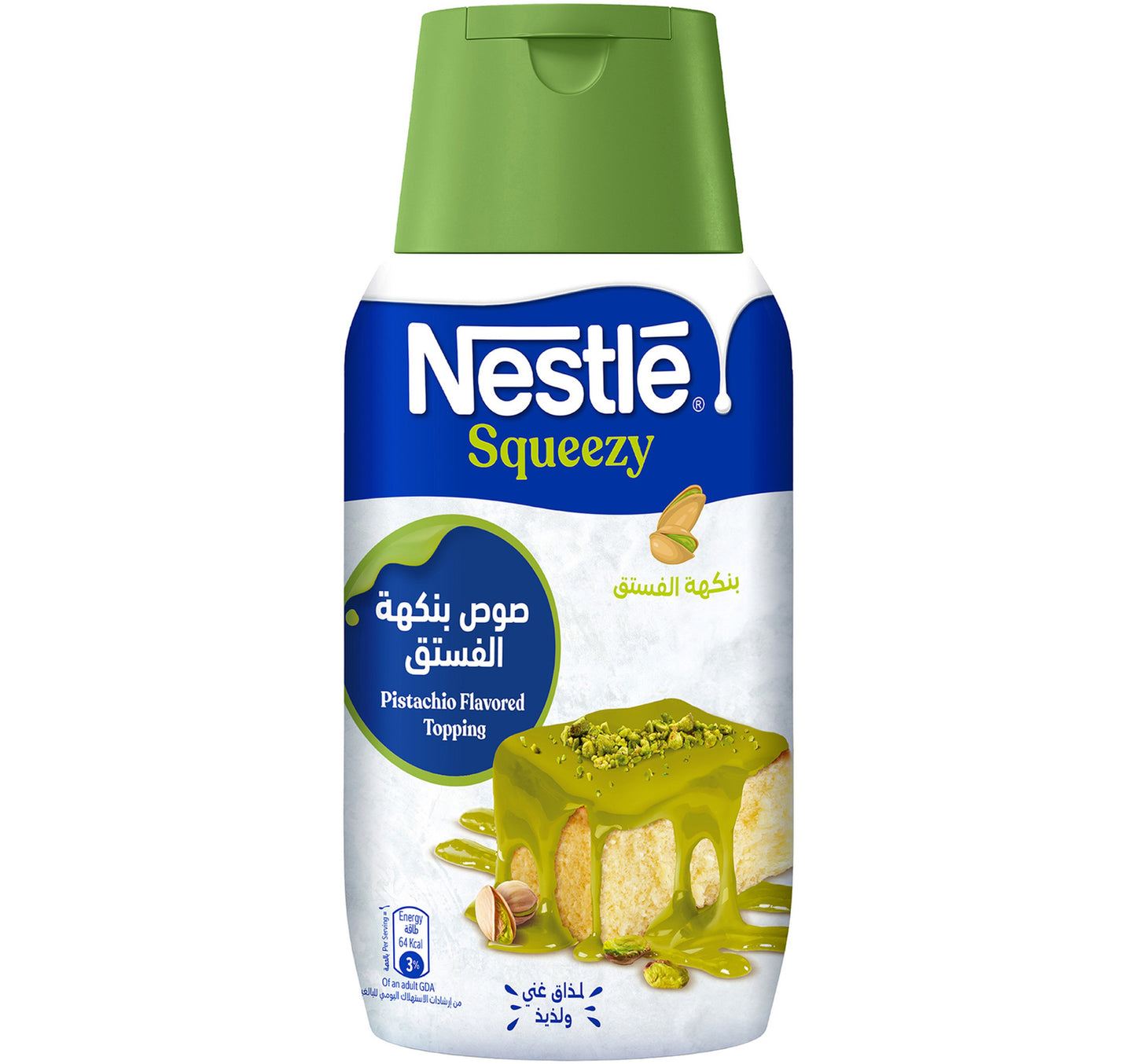 Nestle Squeezy Pistachio Flavored Sweetened Condensed Milk 450 g