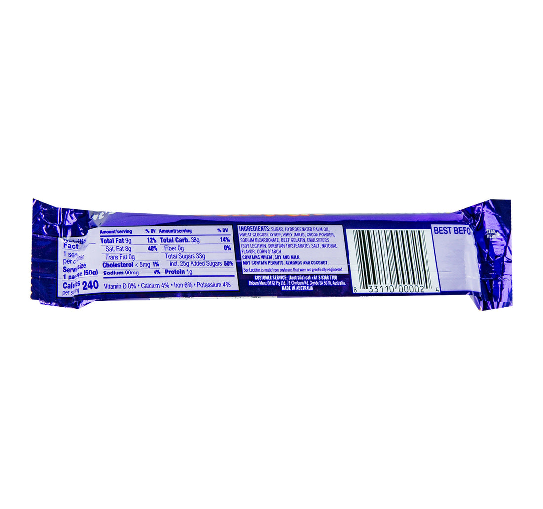 Violet Crumble Gluten Free Milk Chocolate 50 g